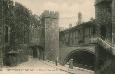 Verrätertor und St Thomas Turm, Der Tower von London von English Photographer