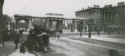 Triumphbogen, Hyde Park Corner, London von English Photographer