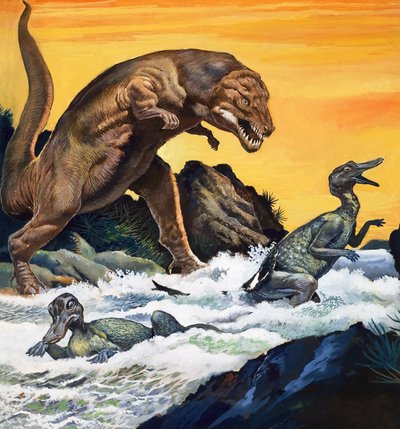 Tyrannosaurus Rex, aus 
