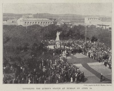 Enthüllung der Königinnenstatue in Durban am 19. April von English Photographer