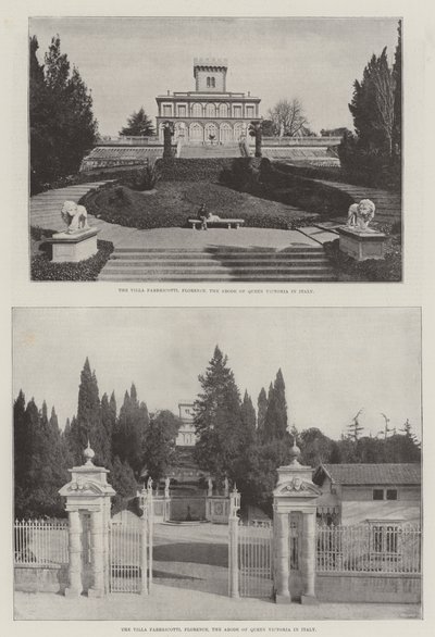 Villa Fabbricotti in Florenz von English Photographer