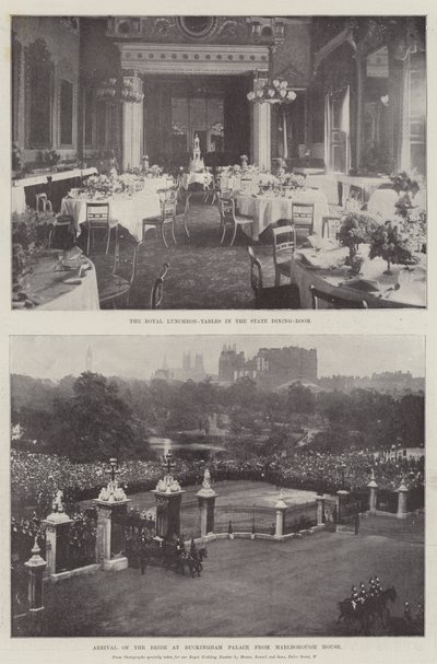 Hochzeit von Prinzessin Maud von Wales und Prinz Charles von Dänemark von English Photographer