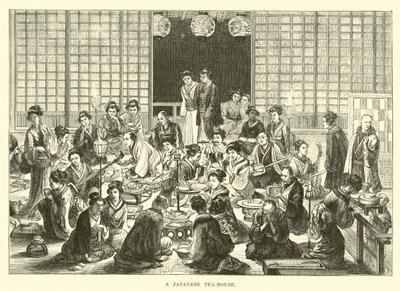Ein japanisches Teehaus von English School