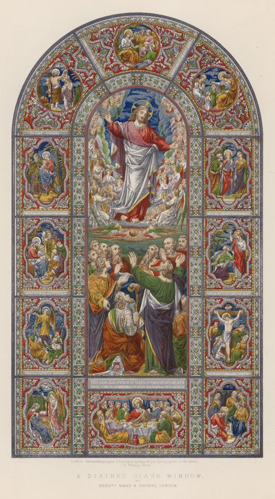 Buntglasfenster von English School