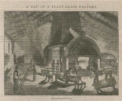 Ein Tag in einer Flintglasfabrik von English School