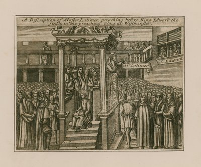 Beschreibung von Master Latimer von English School