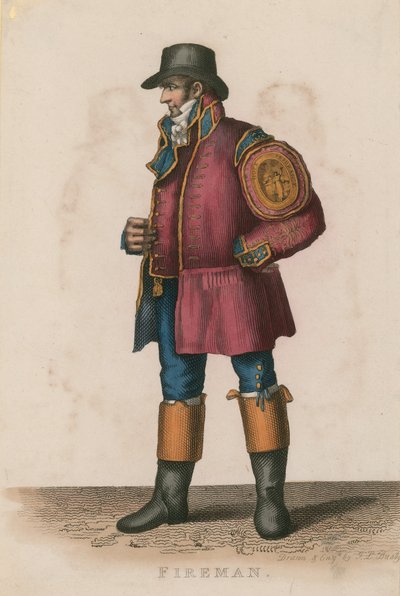 Ein Feuerwehrmann von English School