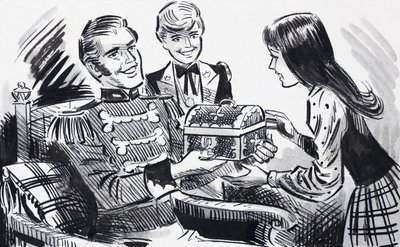 Ein Geschenk von einem Soldaten von English School