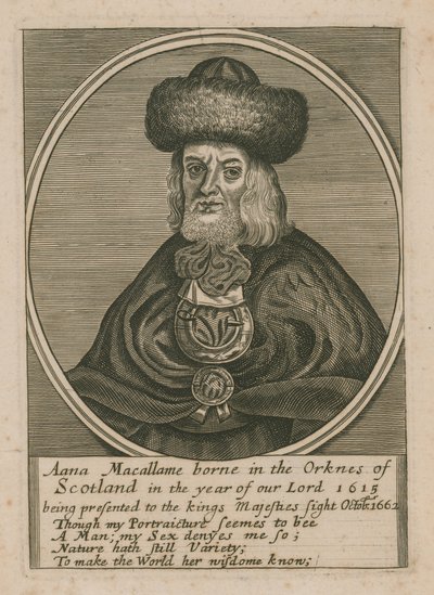 Aana Macallame von den Orkney-Inseln von English School
