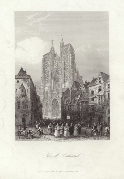 Kathedrale von Abbeville von English School