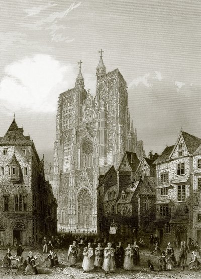 Kathedrale von Abbeville von English School