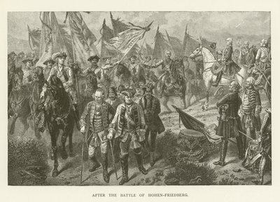 Nach der Schlacht bei Hohenfriedberg von English School