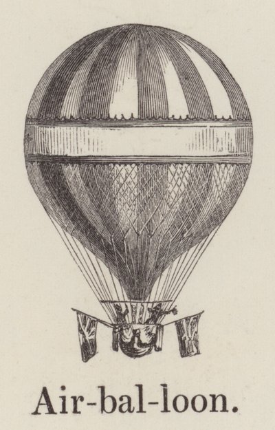 Heißluftballon von English School