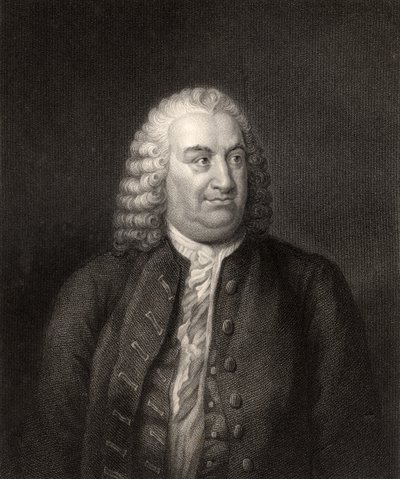 Albert de Haller, graviert von W. Holl, aus 