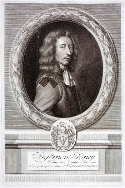 Algernon Sidney, englischer republikanischer politischer Theoretiker und Soldat von English School