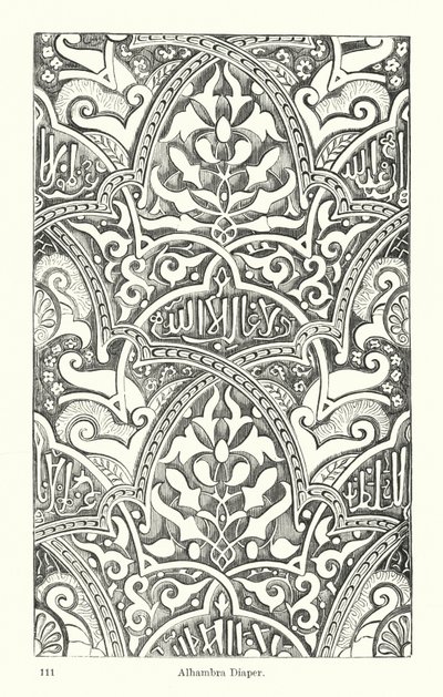 Alhambra-Muster von English School