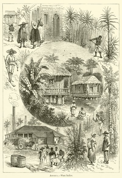Amerika, Westindien von English School