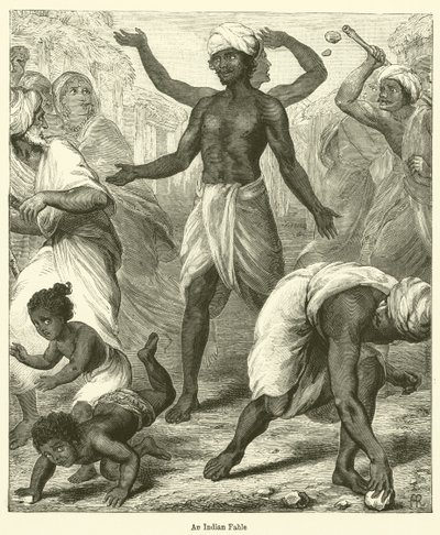 Eine indische Fabel von English School