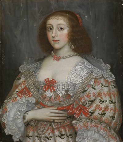Eine unbekannte junge Dame aus der Zeit von Charles I., ca. 1635 von English School