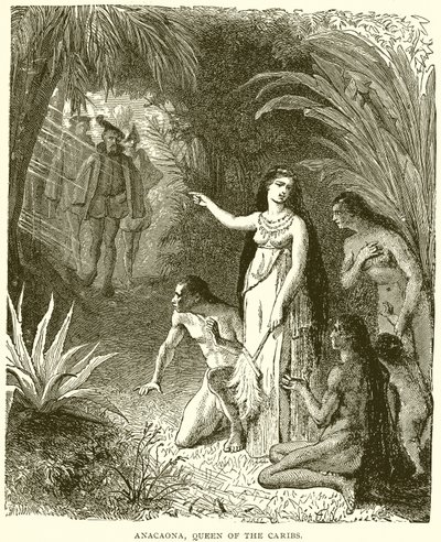 Anacaona, Königin der Kariben von English School
