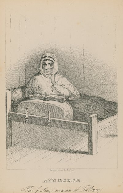 Ann Moore, die fastende Frau von Tutbury von English School