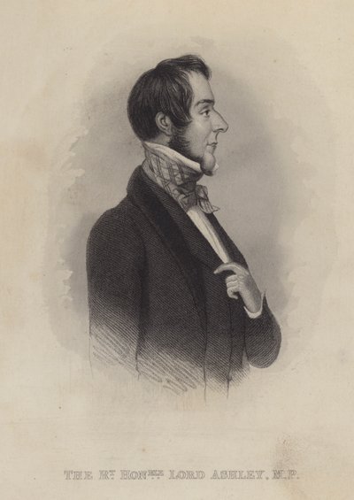 Anthony Ashley-Cooper, Lord Ashley, englischer Politiker, Sozialreformer und Philanthrop von English School