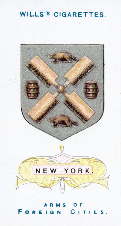 Wappen von New York von English School