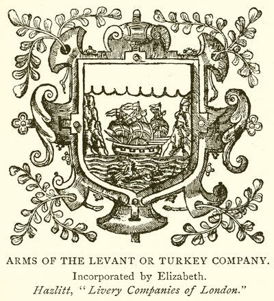 Wappen der Levante- oder Türkei-Gesellschaft von English School