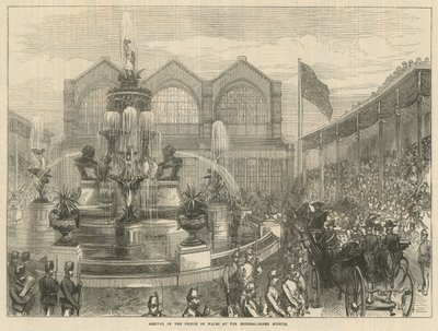 Ankunft des Prinzen von Wales im Bethnal Green Museum von English School