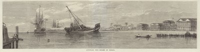 Aspinwall City auf der Landenge von Panama von English School