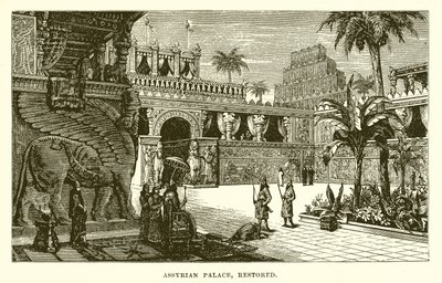Assyrischer Palast, restauriert von English School
