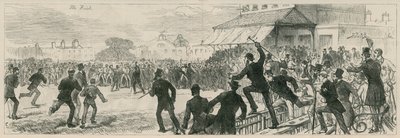 Australische Cricketspieler im Kennington Oval: Das Ende von English School