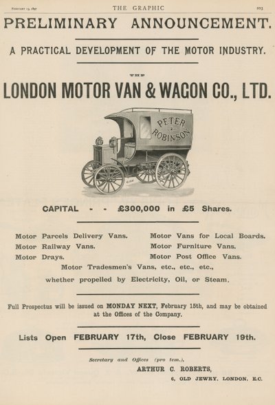Automobilwerbung von English School