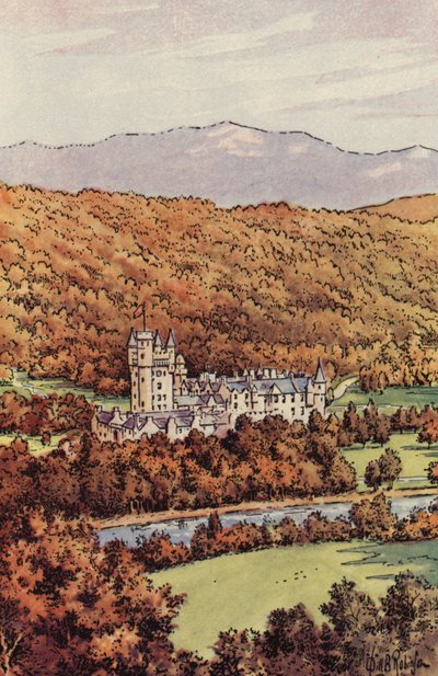 Balmoral Castle von English School