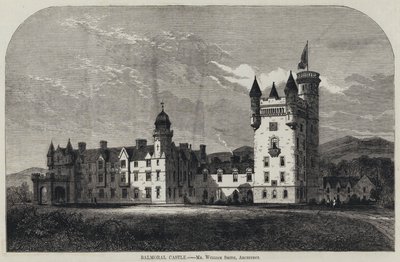 Balmoral Castle (Gravur) von English School