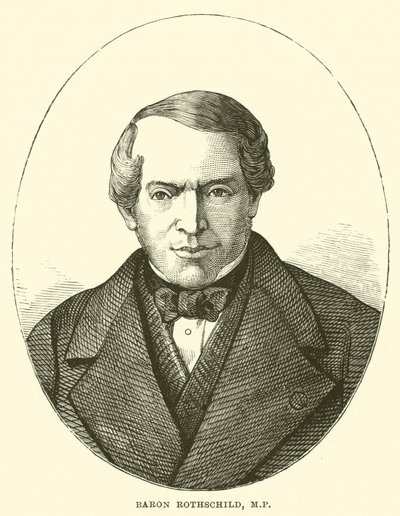 Baron Rothschild, MP (Stich) von English School