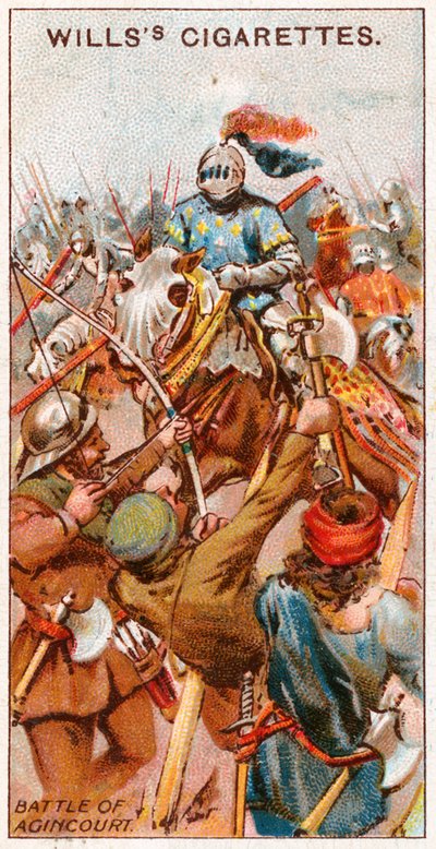 Schlacht von Azincourt von English School