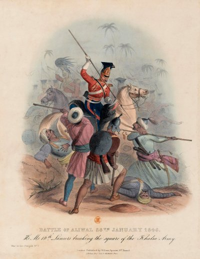 Schlacht von Aliwal, 28. Januar 1846 von English School