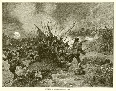 Schlacht von Marston Moor, 1644 von English School