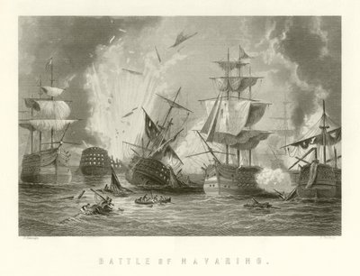 Schlacht von Navarino von English School
