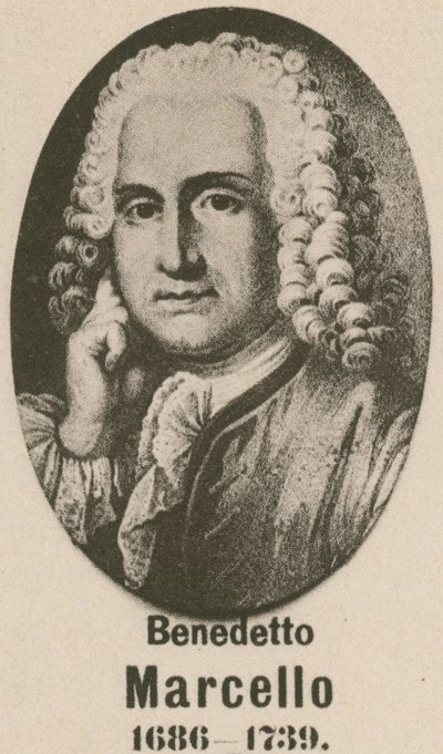 Benedetto Marcello (Gravur) von English School