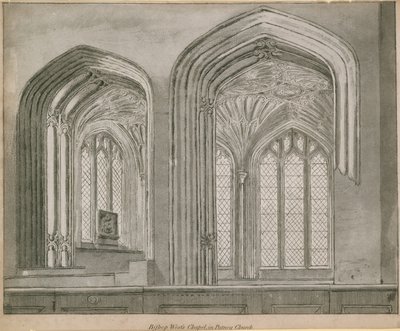 Bischof Wests Kapelle in der Putney Kirche von English School