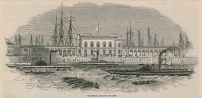 Blackwall Thames Dampfer von English School