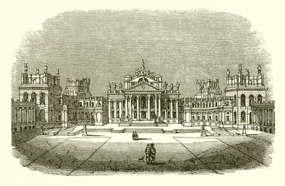 Blenheim House von English School