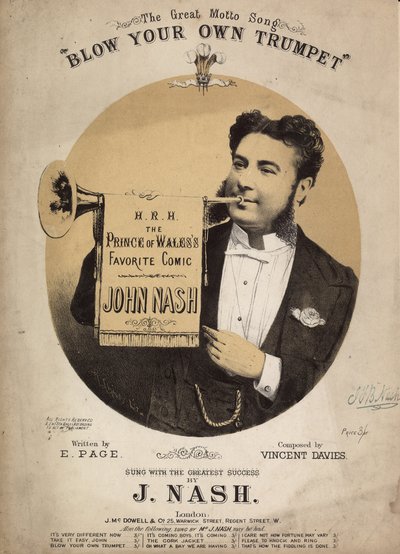 Blas deinen eigenen Trompete von English School