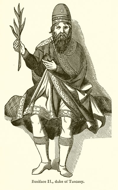 Bonifatius II., Herzog der Toskana von English School