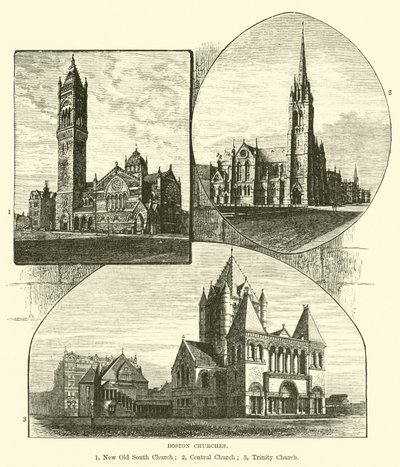 Kirchen von Boston von English School