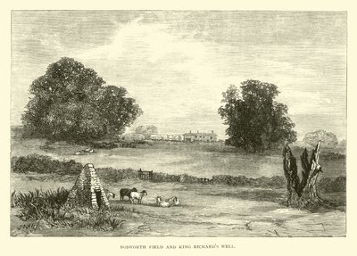 Bosworth Field und King Richards Brunnen von English School