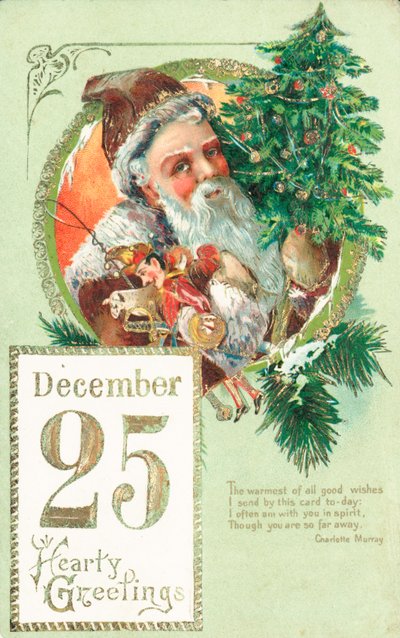 Britische Weihnachtskarten von English School