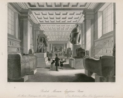 British Museum, ägyptischer Raum von English School